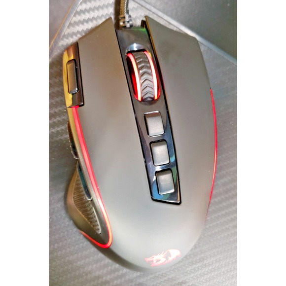 Redragon M612 Predator RGB Gaming Mouse, 8000 DPI Wired Optical Mouse - Picture 10 of 10